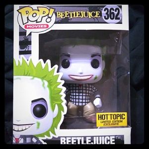 Beetlejuice Funko Pop--Hot Topic Exclusive